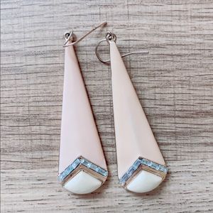 Light pink earrings